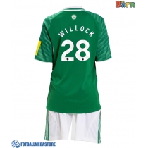 Fotballdrakt Barn Newcastle United Joe Willock #28 Bortedraktsett 2025-26 Kortermet (+ Korte bukser)